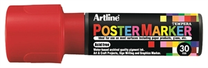 Artline Poster Marker 30 röd